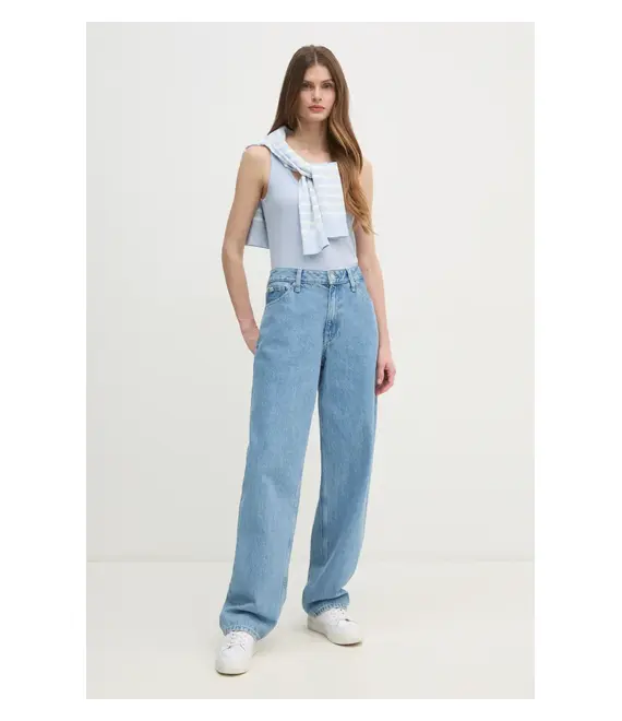 Top Calvin Klein χρώμα: μπλε, K20K208246