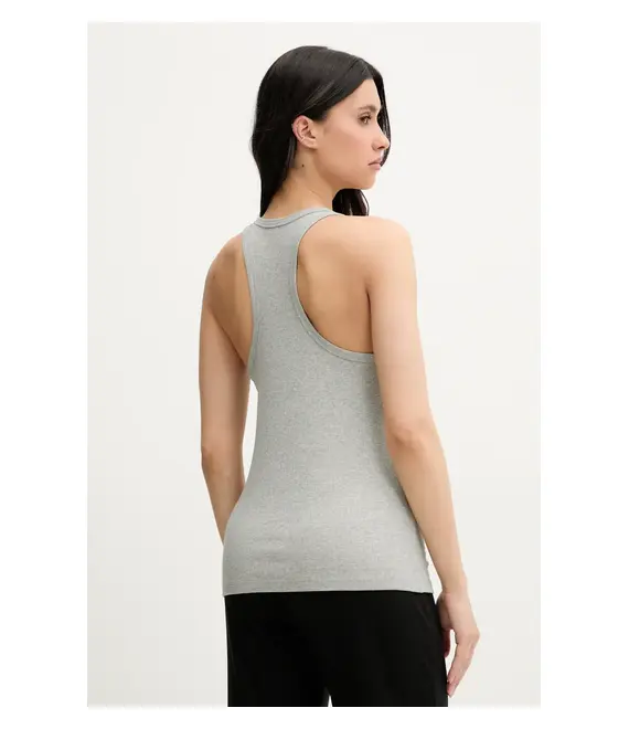 Top Calvin Klein Underwear χρώμα: γκρι, LV00QS7492