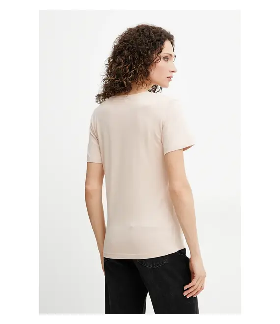 Μπλουζάκι Guess χρώμα: πορτοκαλί, O5GI02 KBBU1