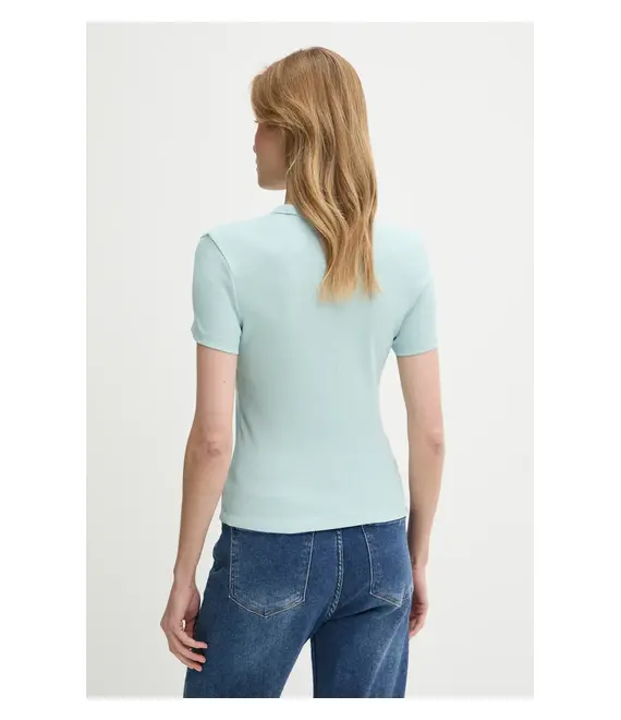 Μπλουζάκι Calvin Klein Jeans χρώμα: τιρκουάζ, J20J225245