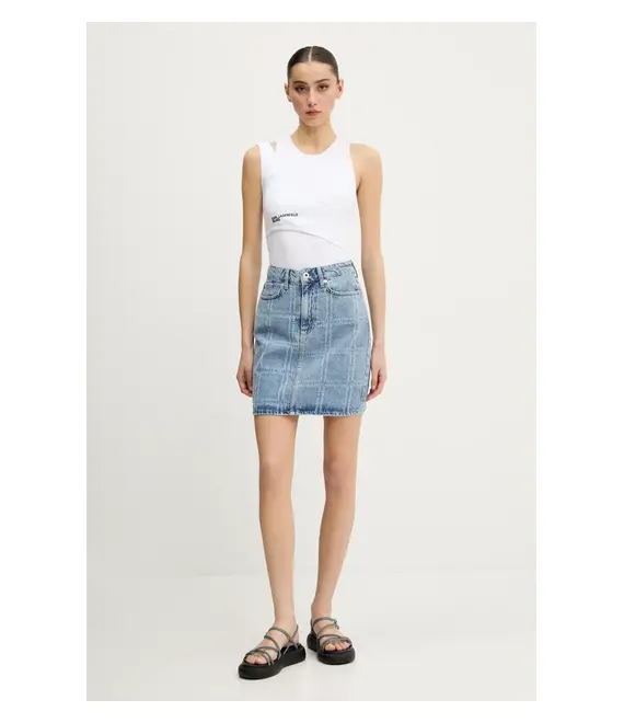 Top Karl Lagerfeld Jeans χρώμα: άσπρο, A2W17022