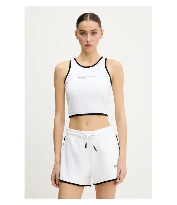 Top Karl Lagerfeld Jeans χρώμα: άσπρο, A2W17024