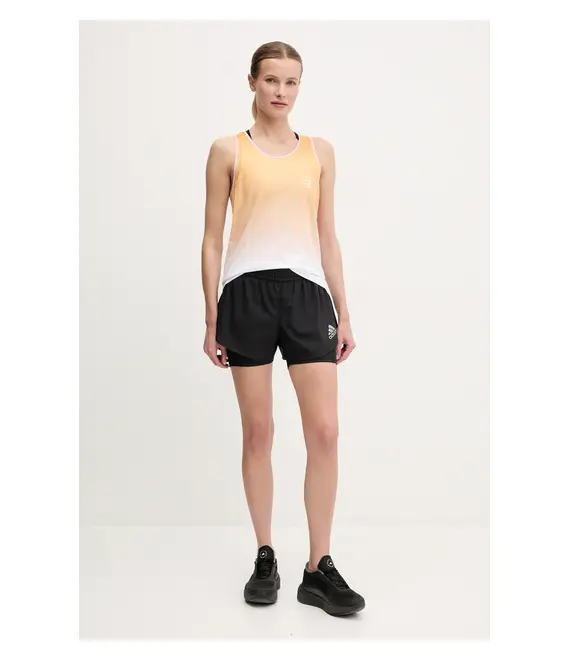Τοπ για τρέξιμο Compressport Singlet χρώμα: μπεζ, ATSW744