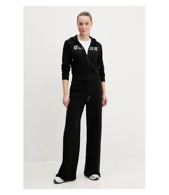 Βαμβακερό τοπ Guess PRIMULA χρώμα: άσπρο, V5GI01 I3Z14