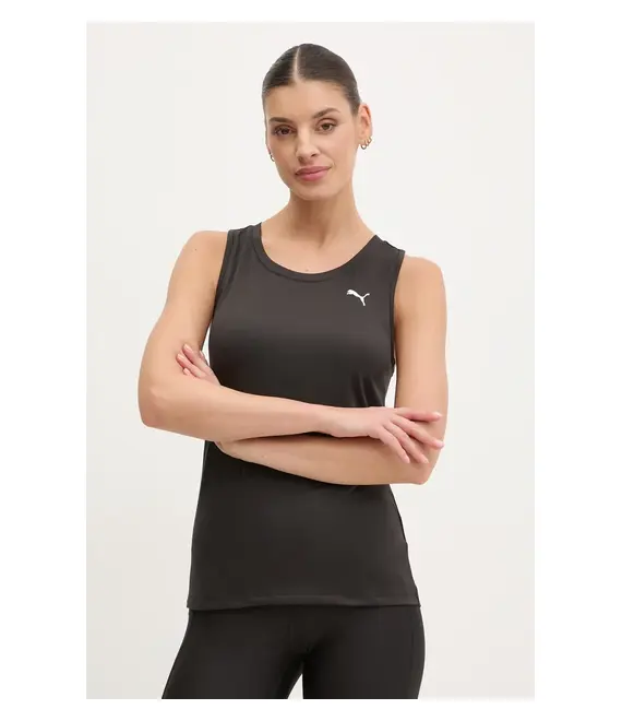 Τοπ προπόνησης Puma Train All Day Essentials χρώμα: μαύρο, 525886