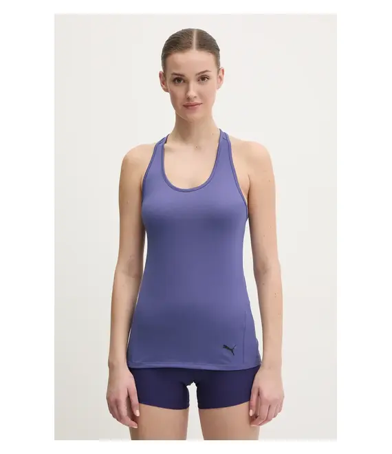 Τοπ προπόνησης Puma Train All Day Essentials χρώμα: μοβ, 525887