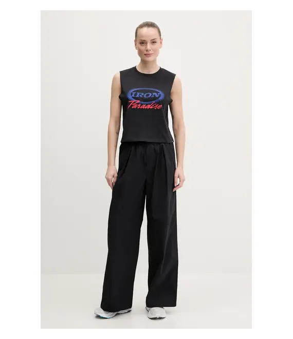 Top Under Armour Project Rock χρώμα: μαύρο, 1389705