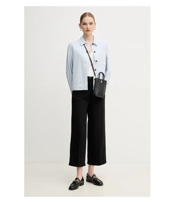 Μπλουζάκι Tommy Hilfiger χρώμα: άσπρο, WW0WW46114
