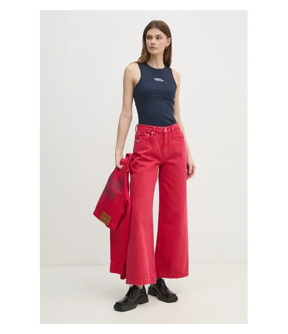 Top Red Bull Racing x Pepe Jeans LOGO RIB TANK χρώμα: ναυτικό μπλε, RL500011