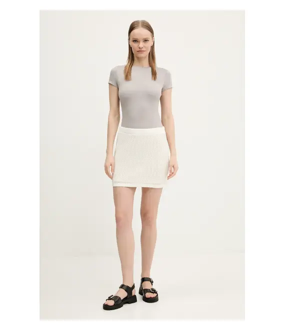 Μπλουζάκι Hollister Co. χρώμα: γκρι, KI339-5044