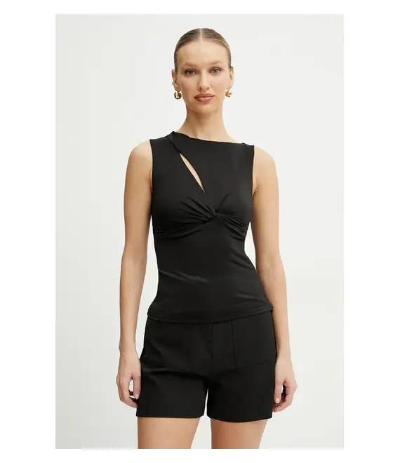 Top Marciano Guess ALVA χρώμα: μαύρο, 5GGP05 6259A