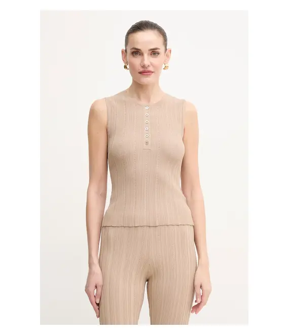 Top Marciano Guess GIADA χρώμα: μπεζ, 5GGR04 5874Z