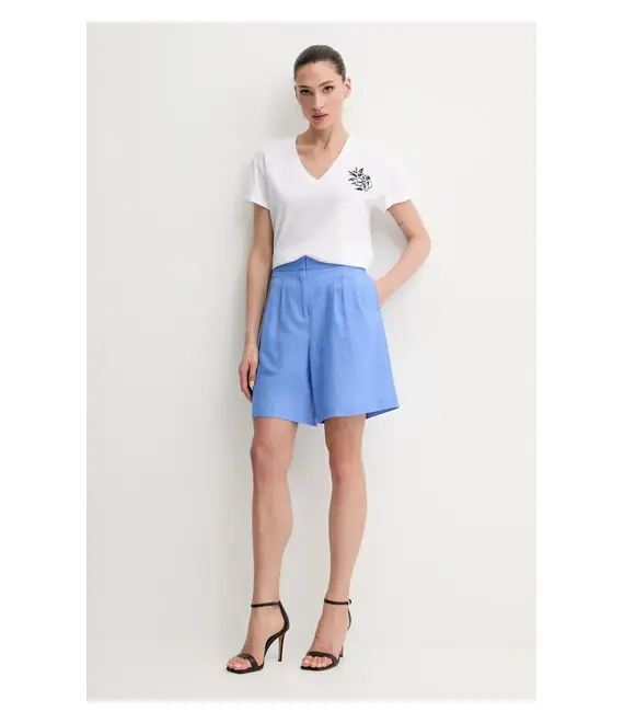 Μπλουζάκι Karl Lagerfeld χρώμα: άσπρο, A2W17059