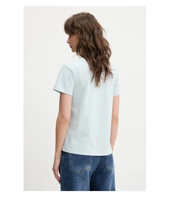 Μπλουζάκι Guess Jeans χρώμα: μπλε, W5GI26 J1314