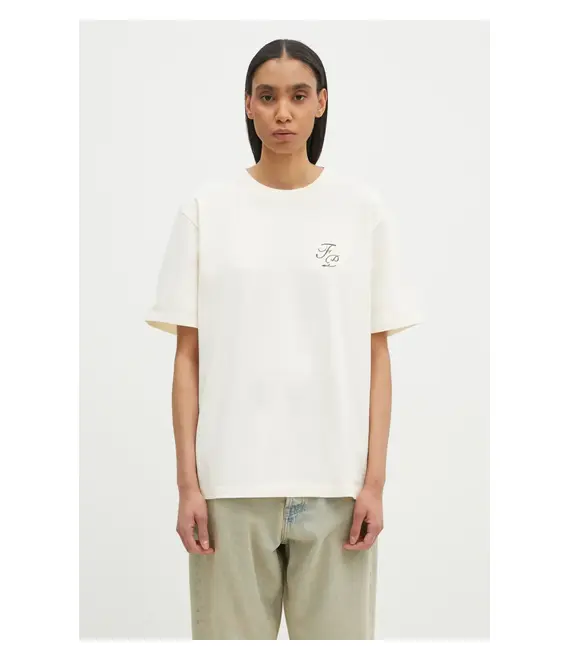Βαμβακερό μπλουζάκι Filling Pieces χρώμα: μπεζ, 74499849936