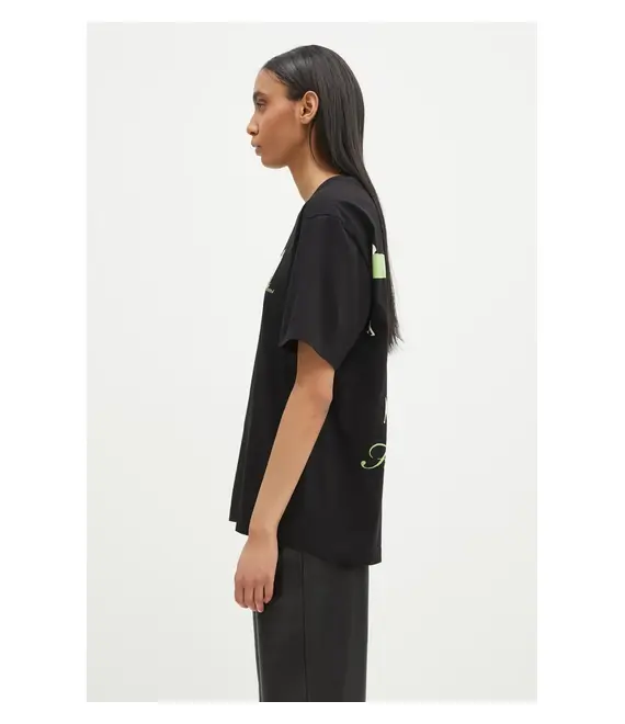 Βαμβακερό μπλουζάκι Filling Pieces χρώμα: μαύρο, 74499871861
