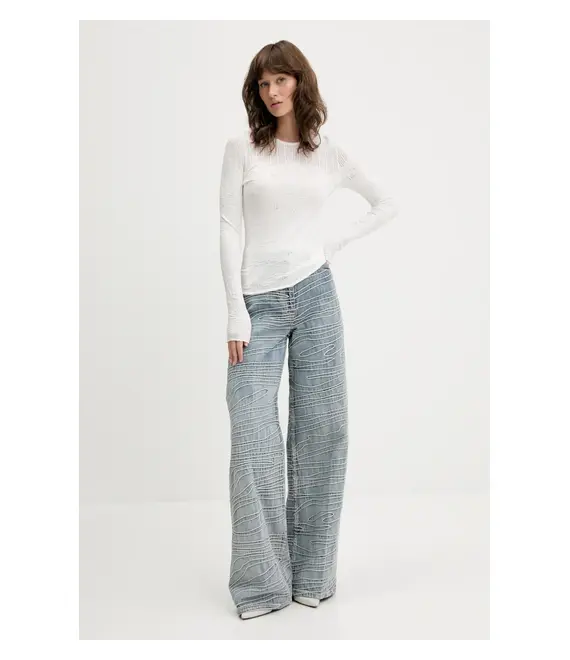 Πουλόβερ Blugirl Blumarine χρώμα: μπεζ, RA5010.MS99E