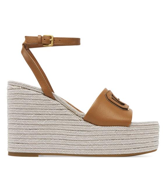 Εσπαντρίγιες Guess FLJTAN LEA04 Καφέ