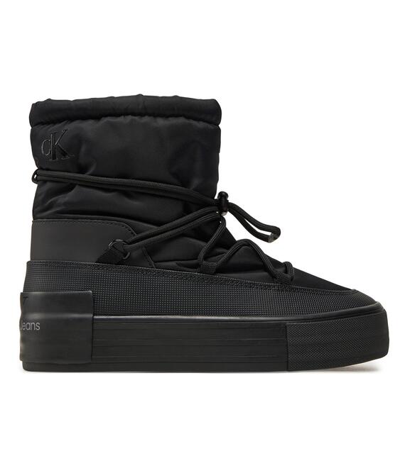 Μποτάκια Calvin Klein Jeans Vulc Flatform Snow Boot Wn YW0YW01591 Μαύρο