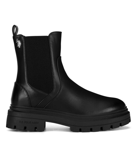 Μποτάκια με λάστιχο U.S. Polo Assn. ALICJA003W/DYT1 Μαύρο