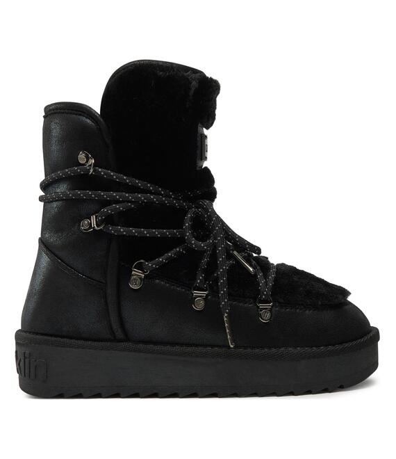 Μπότες Χιονιού D.Franklin Nordic Trk Fur DFSH370005 Μαύρο