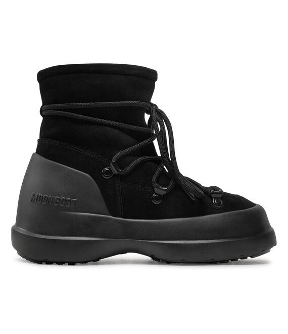 Μπότες Χιονιού Moon Boot Luna Boot Suede 80D2480030 Μαύρο