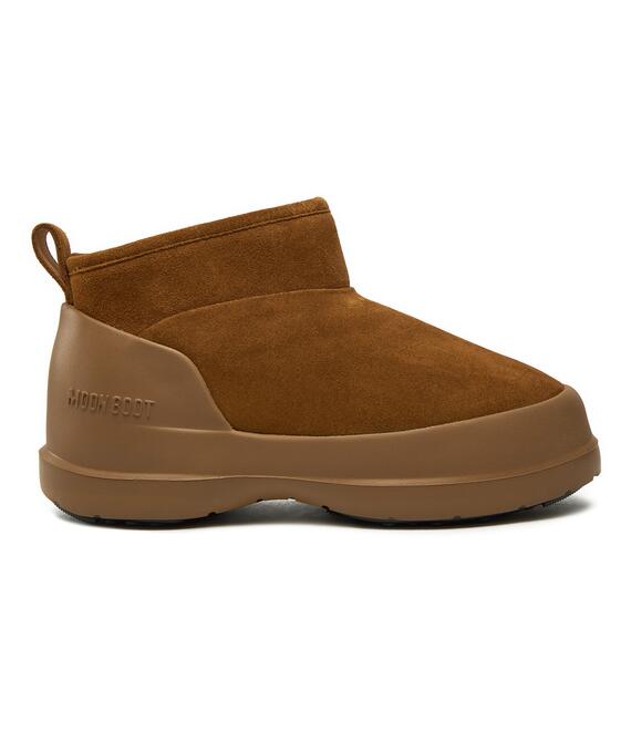Μπότες Χιονιού Moon Boot Luna Low Suede Boot 80D2480040 Καφέ
