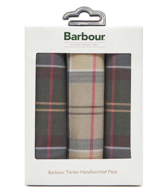 Σετ 3 μαντηλάκια Barbour MAC0010TA11 Πράσινο
