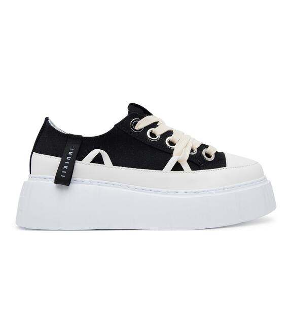 Sneakers Inuikii Matilda Canvas Low 30102-025 Μαύρο