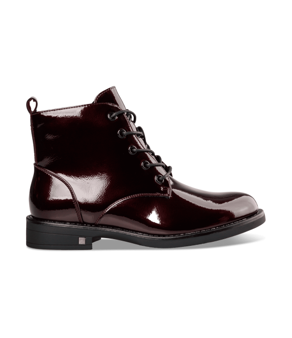 SHINY COMBAT BOOTS