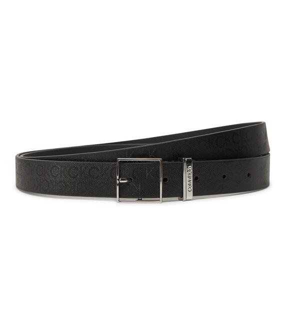 Ζώνη Γυναικεία Calvin Klein Branded Loop Square Belt 2.5_Mn K60K613244 Μαύρο
