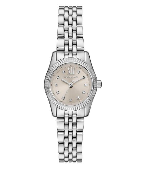 Ρολόι Michael Kors LEXINGTON χρώμα: ασημί, MK4843