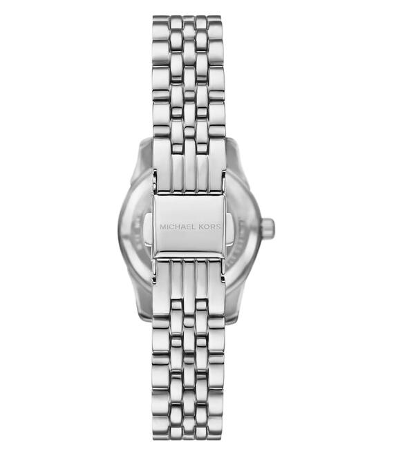 Ρολόι Michael Kors LEXINGTON χρώμα: ασημί, MK4843