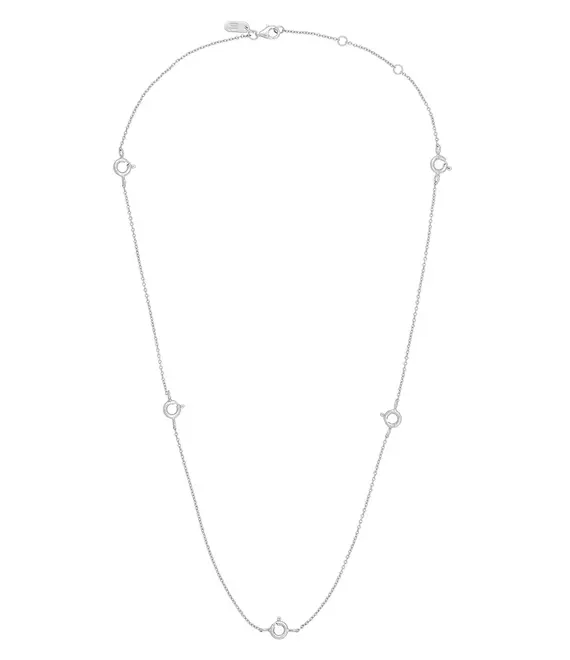 Ασημένιο κολιέ Design Letters 90105005SILVER