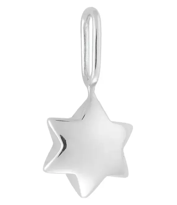 Ασημένιο μενταγιόν Design Letters 90302031STAR