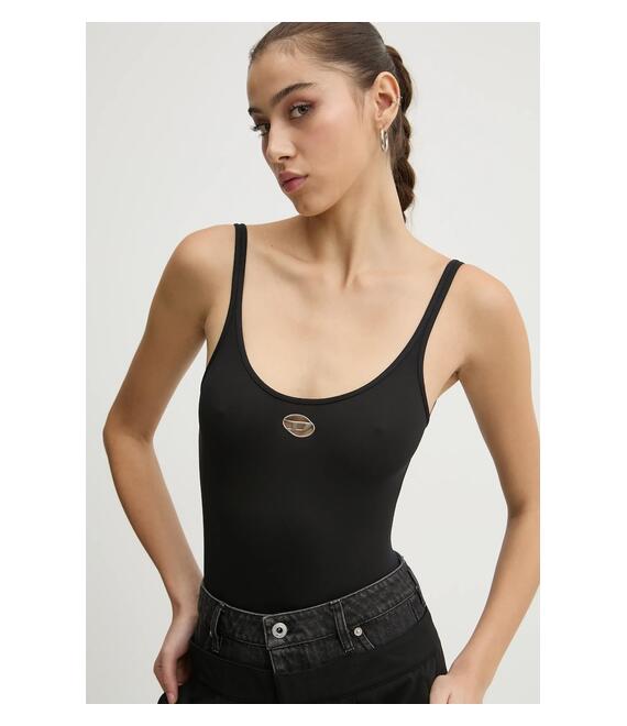 Κορμάκι Diesel MEGAN-UTLT UW Body χρώμα: μαύρο, A17536.0IKBN