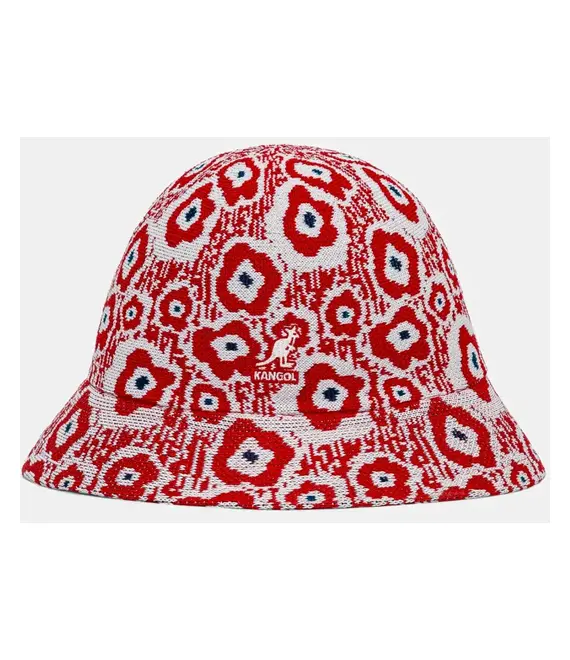 Καπέλο Kangol RETRO FLOWER χρώμα: κόκκινο, K3751.RD608