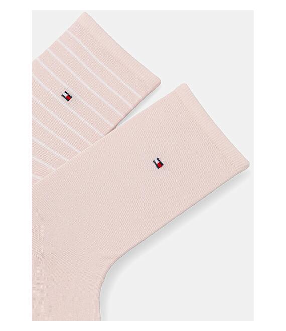 Κάλτσες Tommy Hilfiger 2-pack χρώμα: ροζ, 100001494