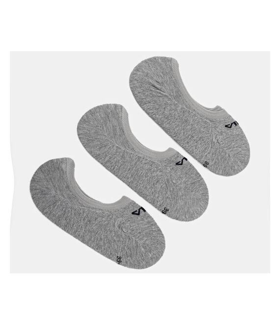 Κάλτσες Fila 3-pack χρώμα: γκρι, F1252/3