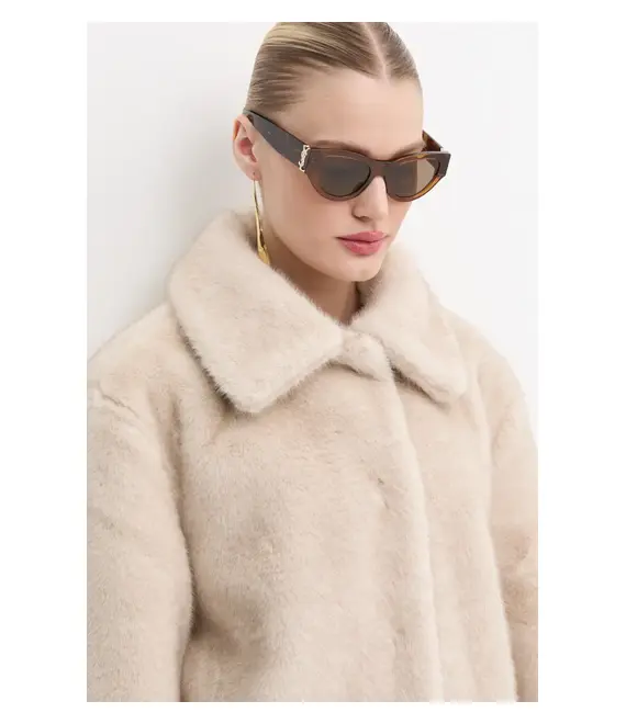 Γυαλιά ηλίου Saint Laurent χρώμα: καφέ, SL M94
