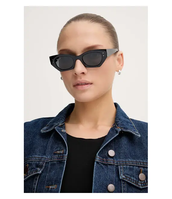 Γυαλιά ηλίου Ray-Ban χρώμα: μαύρο, 0RB4430