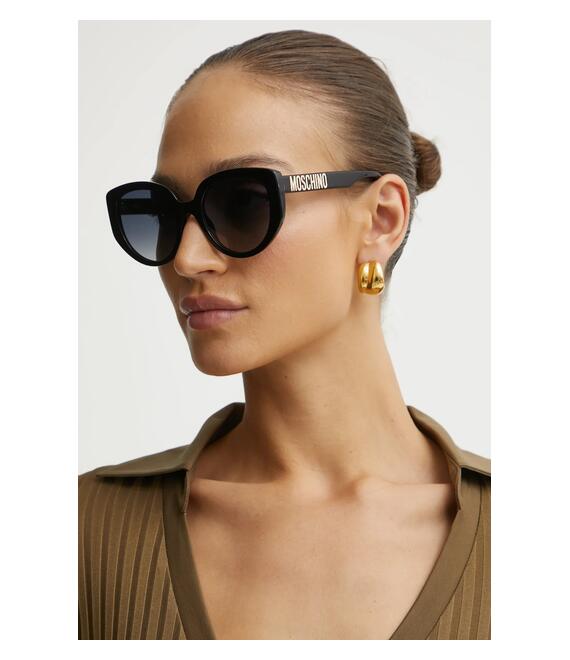 Γυαλιά ηλίου Moschino χρώμα: μαύρο, MOS173/S