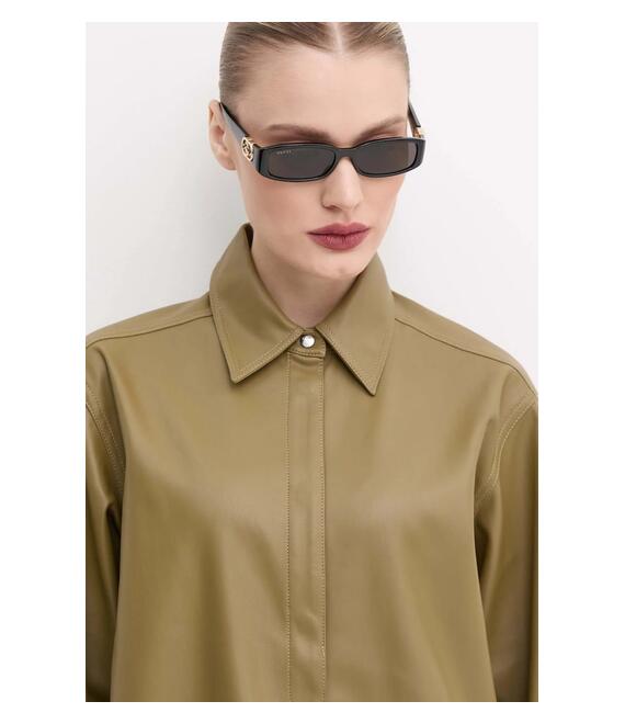 Γυαλιά ηλίου Gucci χρώμα: μαύρο, GG1661S