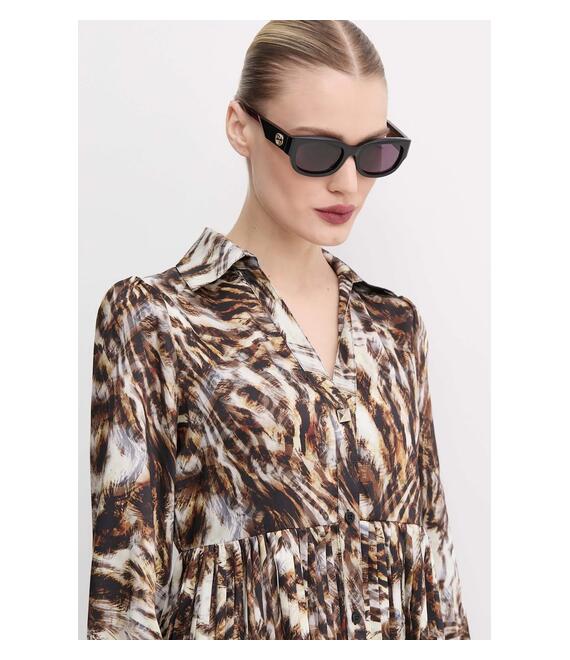 Γυαλιά ηλίου Gucci χρώμα: μοβ, GG1667SK