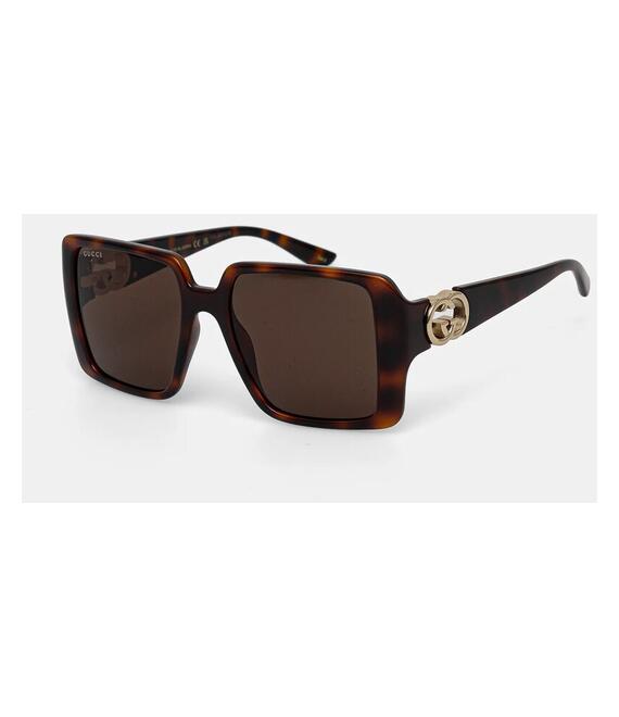 Γυαλιά ηλίου Gucci χρώμα: καφέ, GG1692S