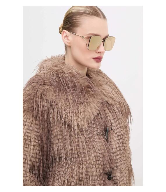 Γυαλιά ηλίου Gucci χρώμα: χρυσαφί, GG1713SA