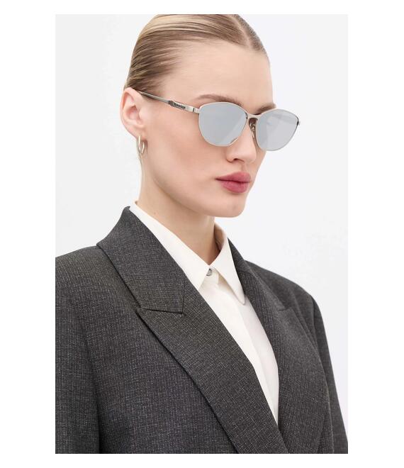 Γυαλιά ηλίου Balenciaga χρώμα: ασημί, BB0358SK