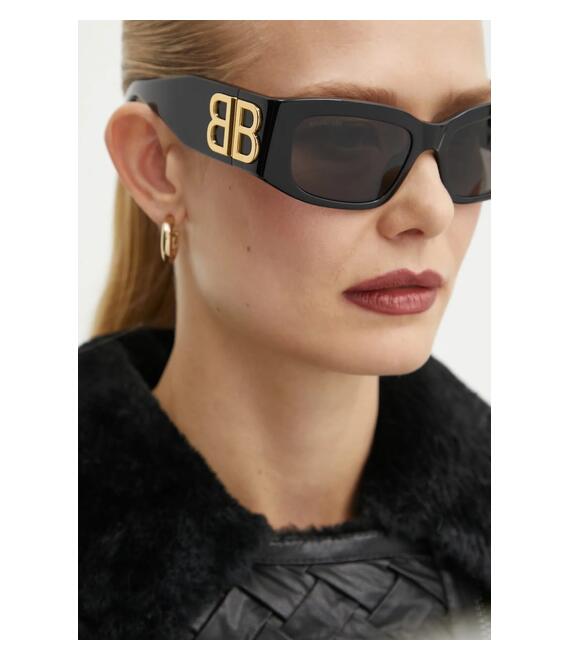 Γυαλιά ηλίου Balenciaga χρώμα: μαύρο, BB0360S