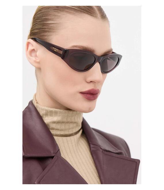 Γυαλιά ηλίου Balenciaga χρώμα: μοβ, BB0367S