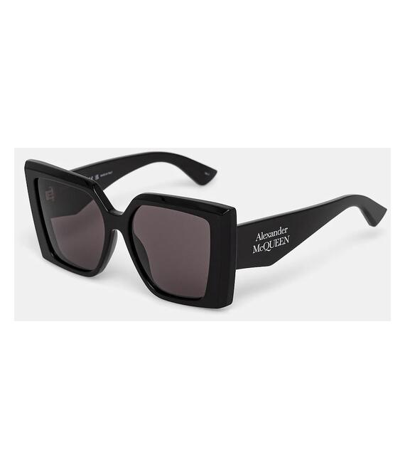 Γυαλιά ηλίου Alexander McQueen χρώμα: μαύρο, AM0467S